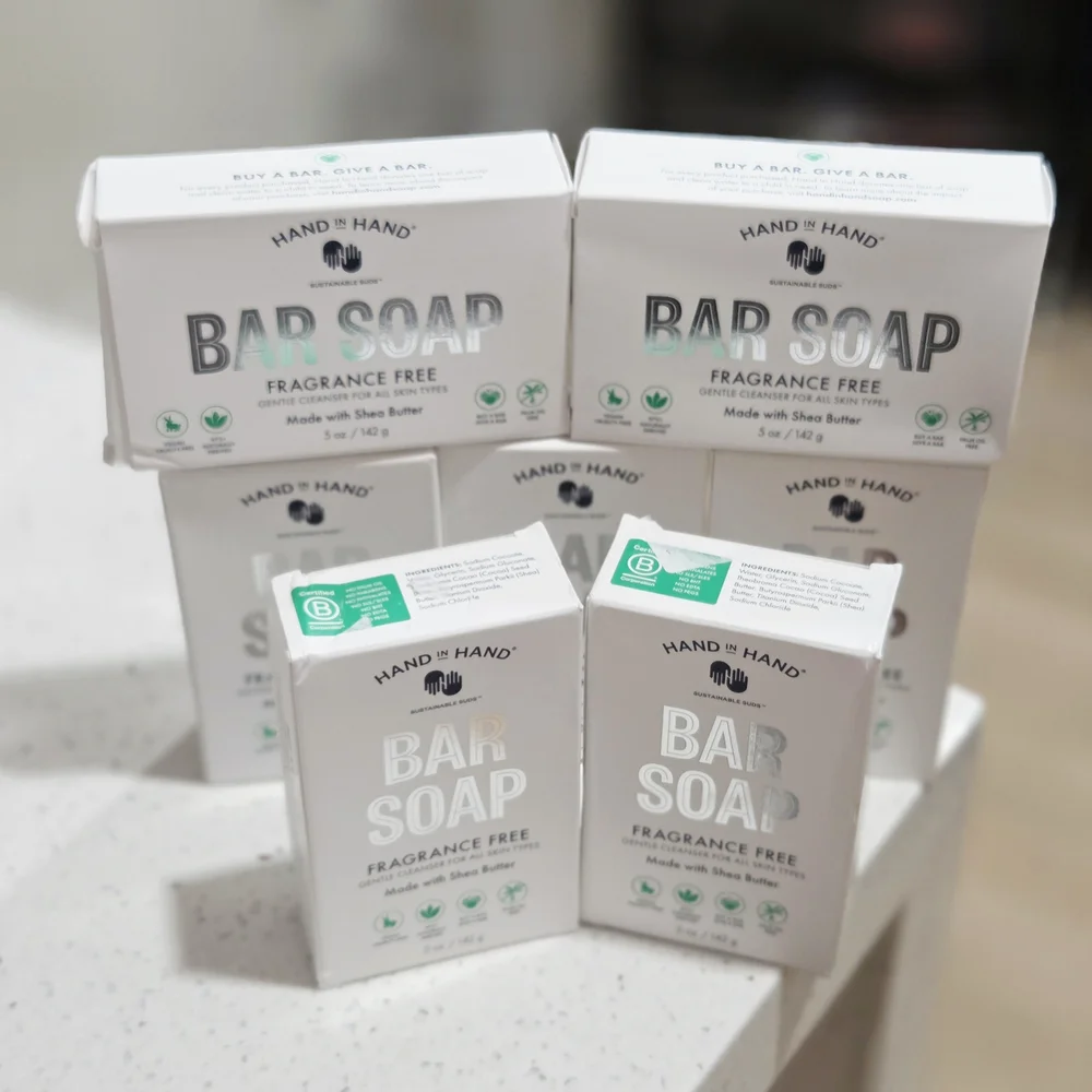 Fragrance Free Bar Soap - 8 Bars